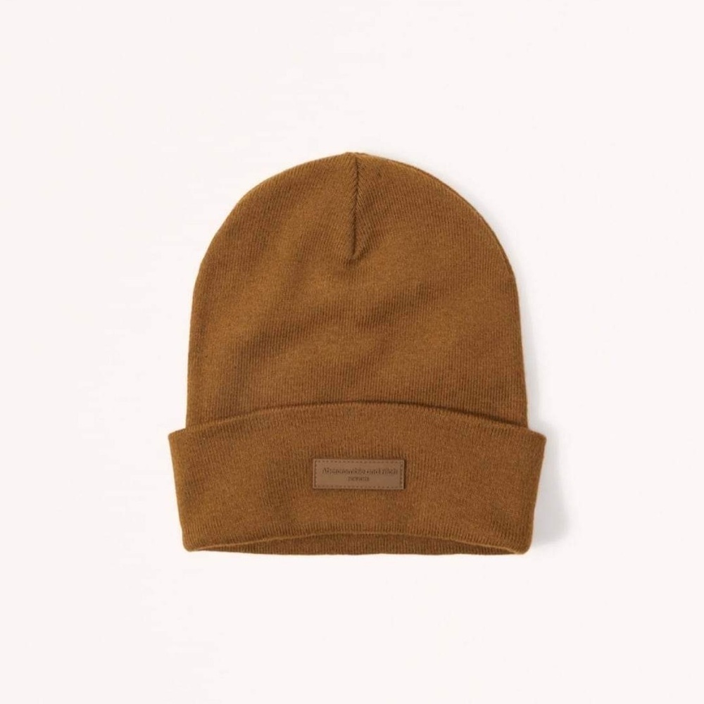 Abercrombie and Fitch Logo Beanie NWT - Picture 2 of 6